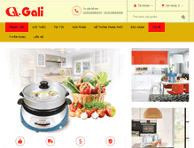 Tablet Screenshot of gali.com.vn